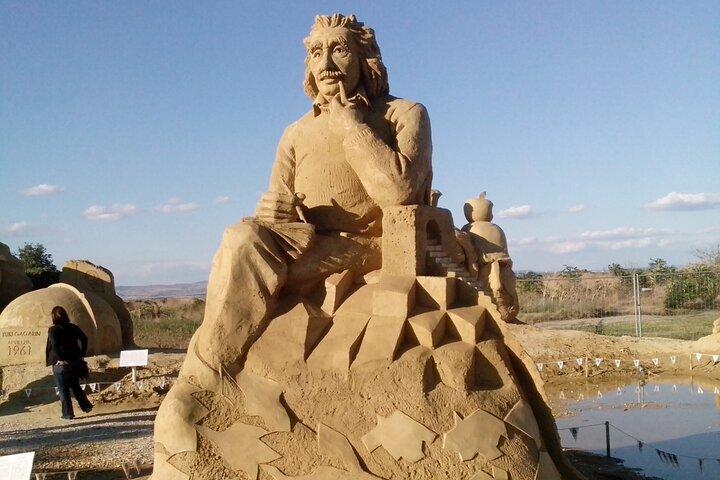 Selvguidet sandfestival i Burgas