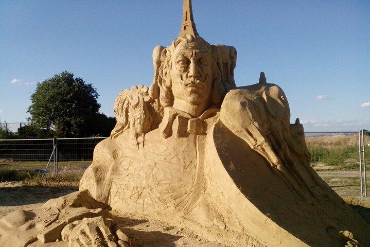 Selvguidet sandfestival i Burgas