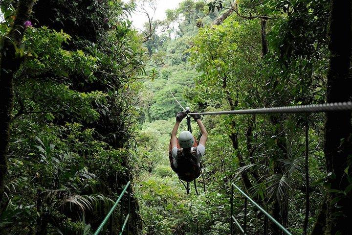 タマリンドまたはフラミンゴ発 ATV ジップライン ツアー