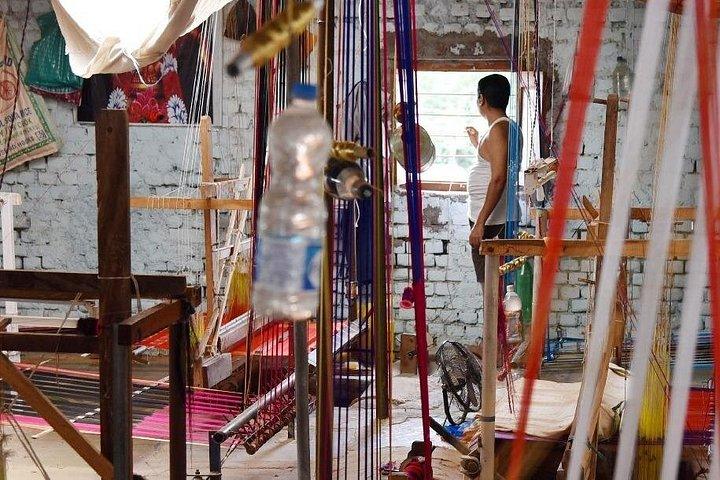プライベートトランスファーを利用したポチャンプラのテキスタイルツアー