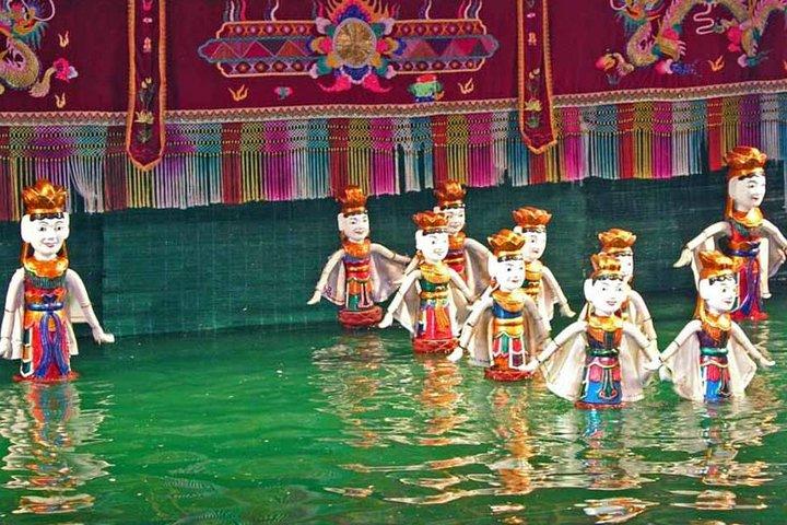 Spring køen over: Indgangsbilletter til Thang Long Water Puppet Theatre