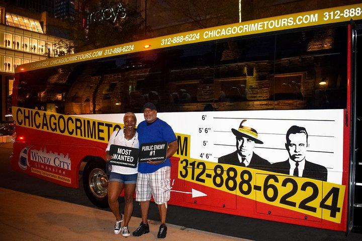 Chicago Night Crimes Tour med bus