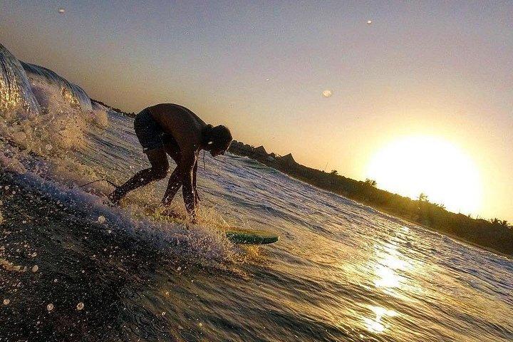 Ultimate Surf Lesson in Tulum 1hr