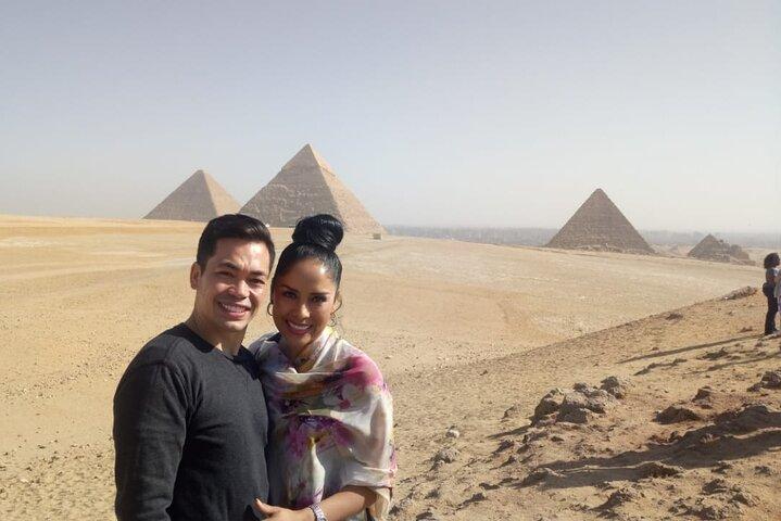 Privétour: Gizeh-piramides, Sphinx, Memphis Old Capital, Sakkara Step Pyramids