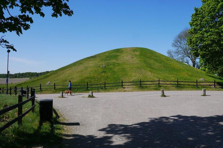 Visite privée d'une heure des célèbres tumulus d'Old Uppsala et de l'église médiévale