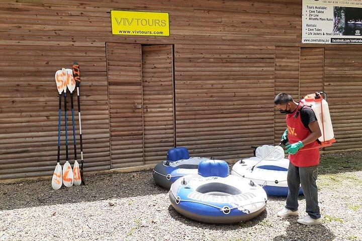 Cave-Tubing und Crystal Cave DiY