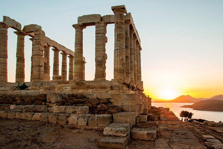 Tour privato di mezza giornata a Capo Sunio da Atene