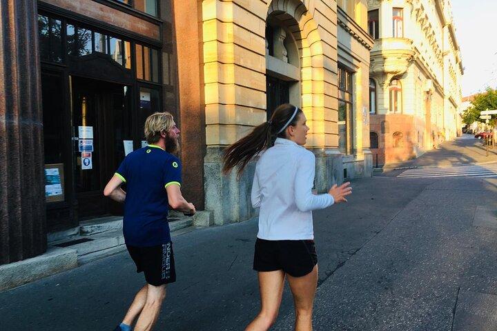 Bratislava Running Tour med en lokal