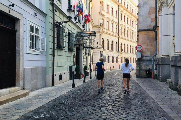 Bratislava Running Tour med en lokal
