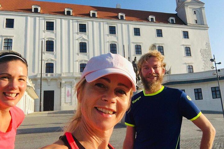 Bratislava Running Tour med en lokal