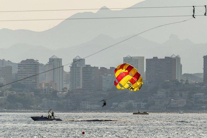 Parasailing Flug in Benidorm