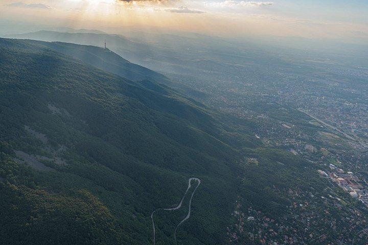 ヴィトシャ山をハイキングして飛ぶ