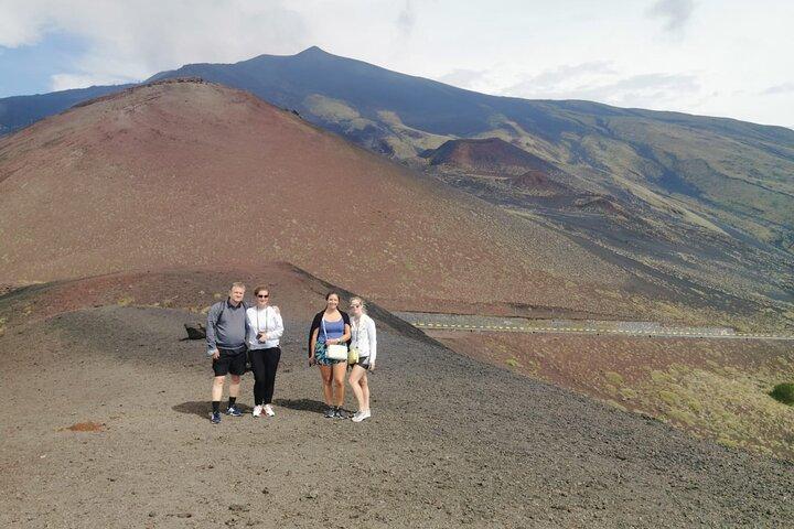 Van Catania: privé mt. Etna trekking en picknick