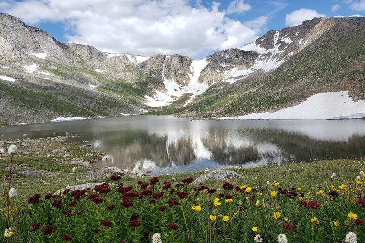 Mount Blue Sky 14.265 ft Summit og Glacial Lakes