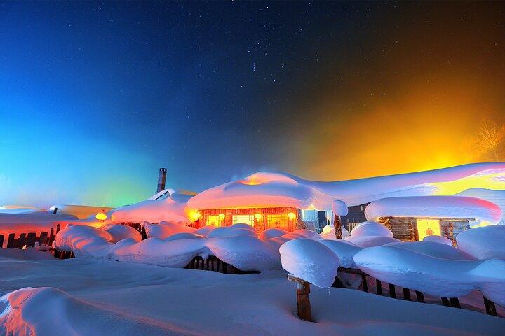 Tour privato di 2 giorni di Harbin a Yabuli Ski e China Snow Town