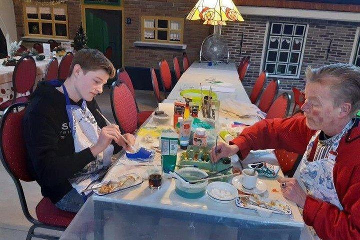 Simonehoeveの木製靴塗装プライベートワークショップ