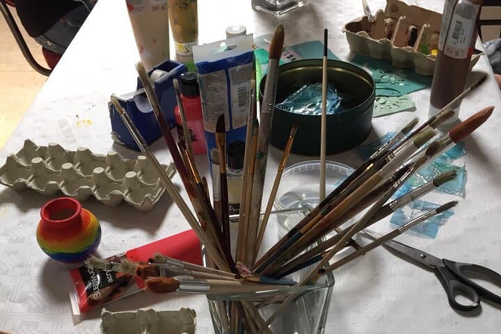 Half-Day Workshop Ceramic Painting in Katwoude