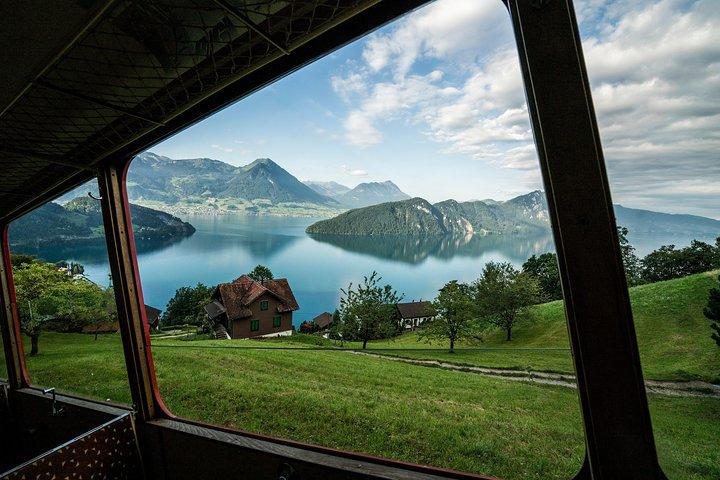 Tour indipendente del Rigi da Lucerna con crociera