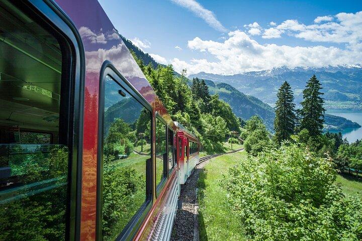 Onafhankelijke Rigi Tour vanuit Luzern met Cruise