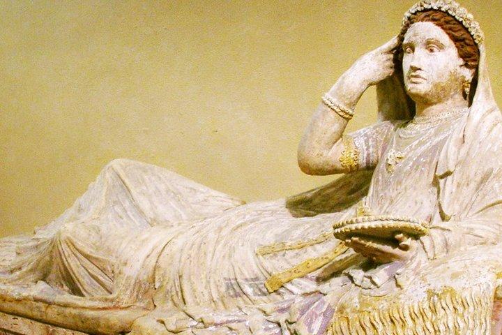 ローマのヴィラジュリア国立エトルリア博物館のスキップラインガイドツアー