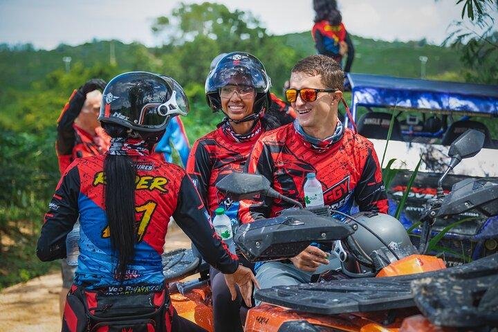 初心者ライダーツアーパタヤ28キロATVまたはバギーアドベンチャー