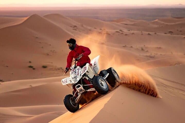 Quad Bike Thrill: 30/60-Minute Red Dune Adventure with Camel Ride