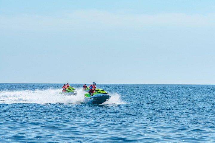コルテス海ダブルジェットスキー＆ボートツアー