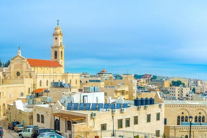 Viagem privada de um dia a Jerusalém e Belém saindo de Amã