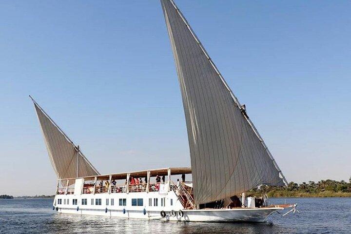 8 jours Egypte Nile Dahabiya voyage package de Louxor à Louxor