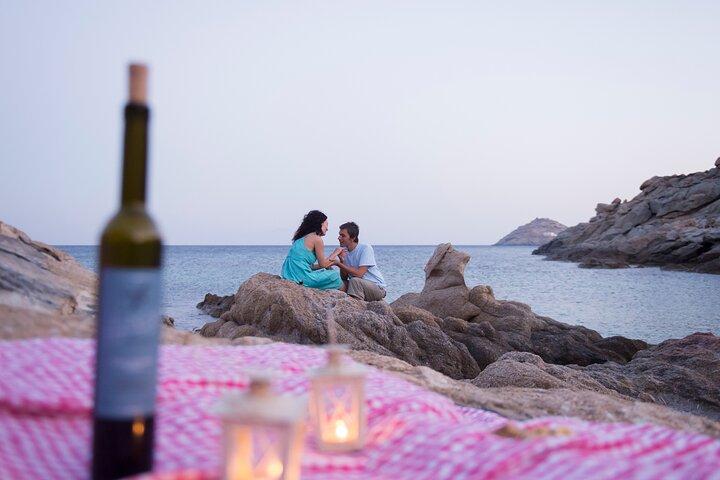 Romantico tour in bicicletta con picnic privato in spiaggia