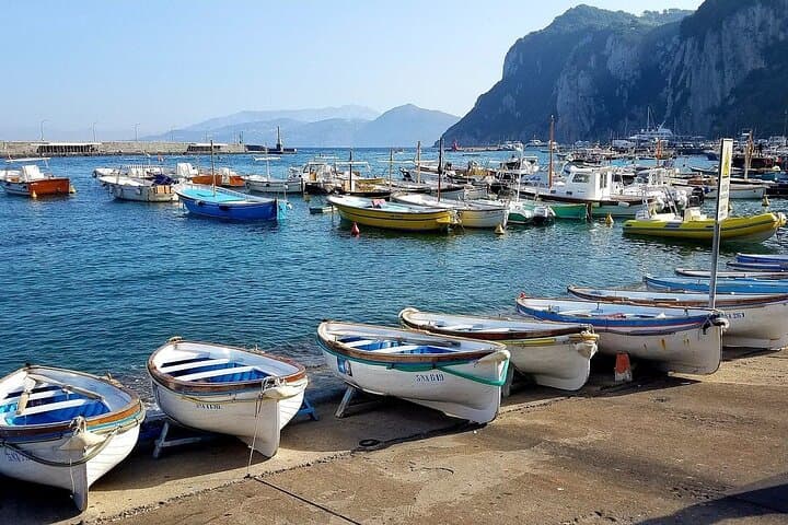 Capri Island Small-Group Stress Free Tour from Rome