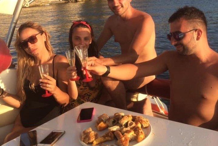 Excursion en bateau privé avec prosecco et fruits frais