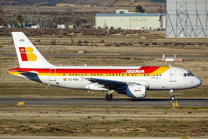 Madrid Lufthavn Privat Ankomst Overførsel