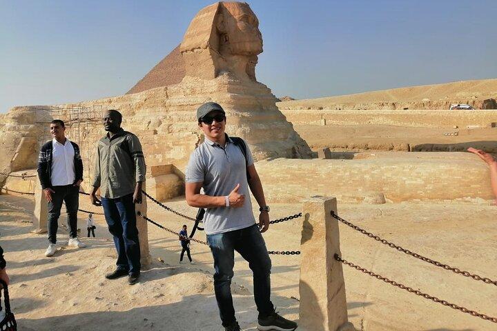 Privétour: Gizeh-piramides, Sphinx, Memphis Old Capital, Sakkara Step Pyramids