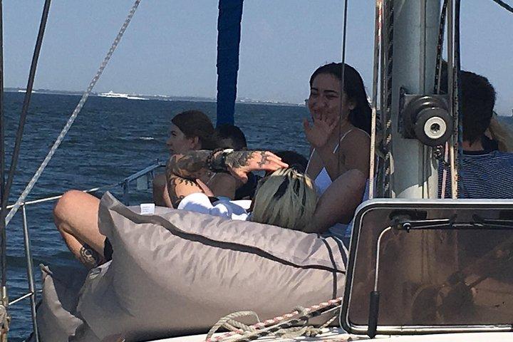 Lisbon Sailing Day Cruise with wine & snacks