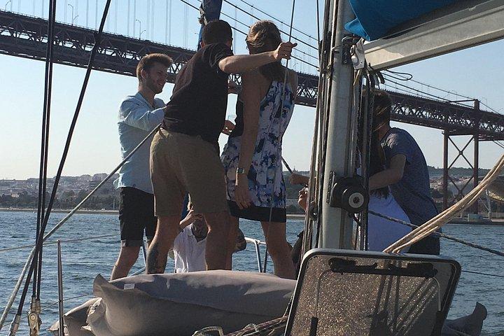 Lisbon Sailing Day Cruise with wine & snacks