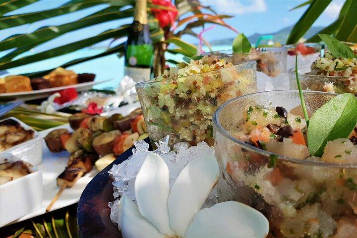 Tour privado de día completo por la laguna Reef Discovery y almuerzo acuático