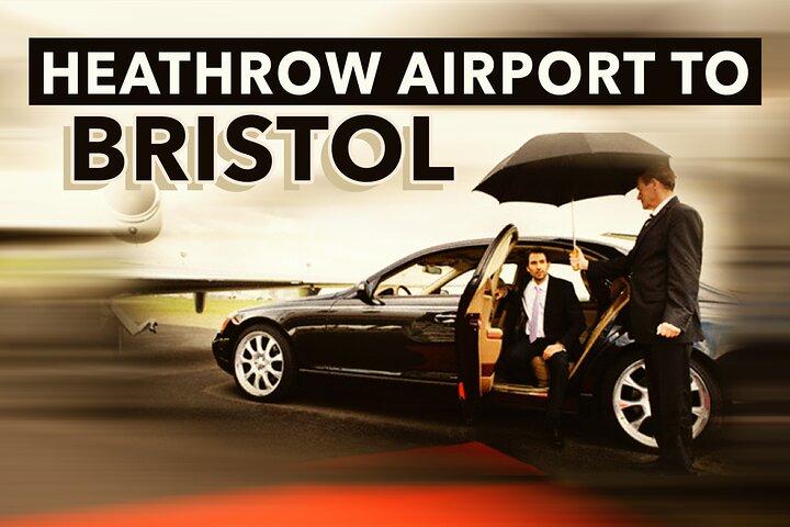 Aeroporto de Heathrow para transporte em táxi particular de Bristol