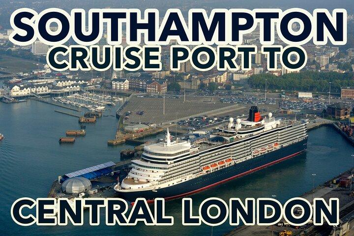 Kreuzfahrthafen von Southampton nach Central London