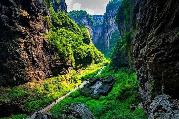 Excursión privada al Parque Nacional Chongqing Wulong
