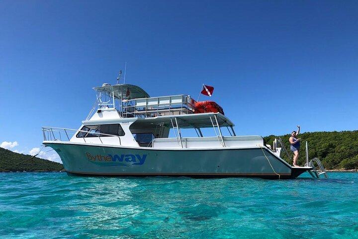 Excursion de plongée avec tuba et plage à Culebra avec bateau