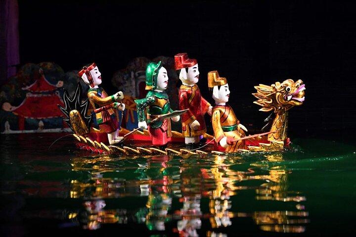 Sla de wachtrij over: toegangskaarten voor het waterpoppentheater Thang Long
