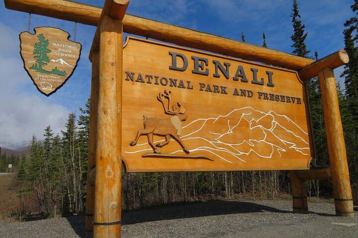 10 Stunden Denali Winter Drive in Alaska