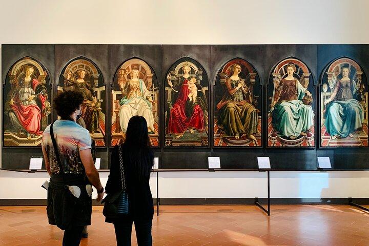 Halve dag Uffizi en Accademia Rondleiding met kleine groepen