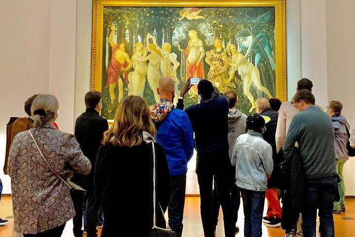 Tour a la Galería de los Uffizi - Obras maestras del Renacimiento y guía experto
