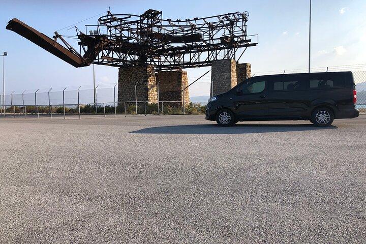 Luxe privétransfer van Athene naar de haven van Kymi