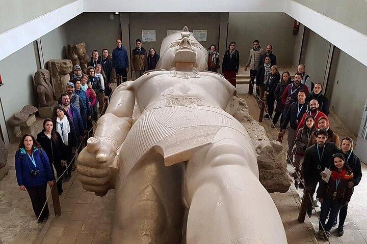 Excursion d'une journée complète à toutes les pyramides de Gizeh, Memphis, Sakkara au départ du Caire