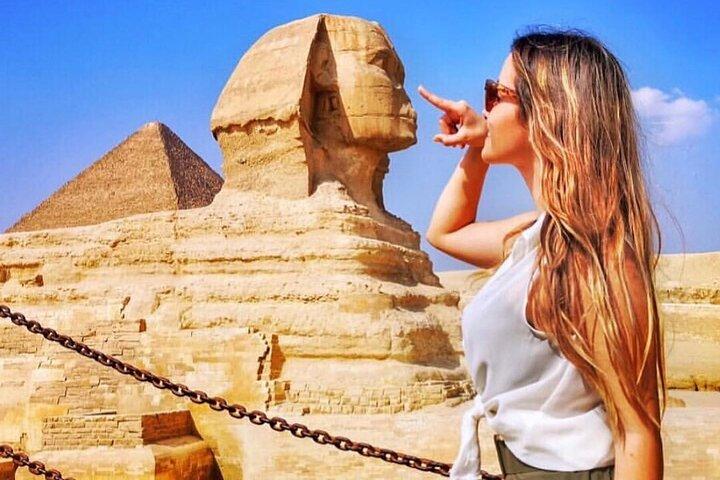 Excursion d'une journée complète à toutes les pyramides de Gizeh, Memphis, Sakkara au départ du Caire