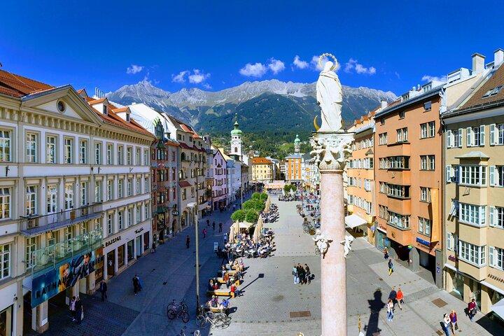 MEU*GUIA EXCLUSIVO PANORAMA dos Alpes a INNSBRUCK (/Swarovski) de Munique