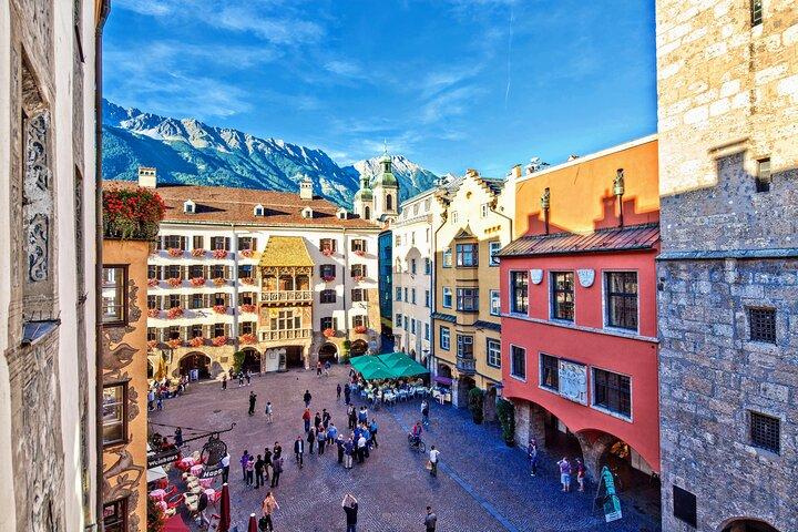 MEU*GUIA EXCLUSIVO PANORAMA dos Alpes a INNSBRUCK (/Swarovski) de Munique